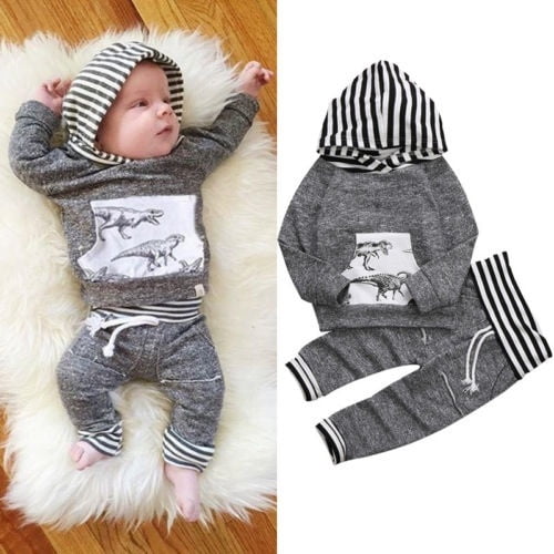 Kids Tracksuit Set Hoodie Sweatshirt Pants Boy Girl Outfits